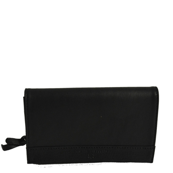 Ateliers Fourès Baroudeuse Large Zippered Wallet B61 Black