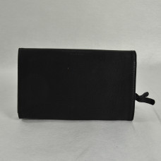Ateliers Fourès Baroudeuse Large Zippered Wallet B61 Black