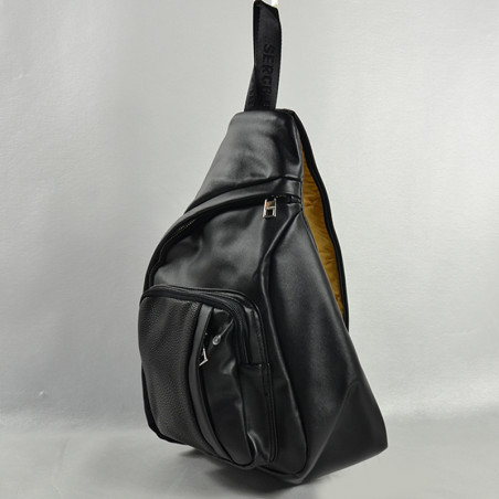 Serge Blanco San José Maxi Holster Crossbody Bag SJO11005 Black
