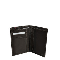 Serge Blanco Vancouver 3-Pocket Wallet VAN21019 Chocolate