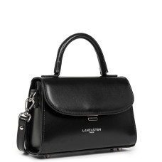 Lancaster Suave Even Mini Leather Handbag 433-16 Black