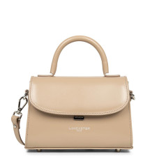 Lancaster Suave Even Mini Handbag Leather 433-16 Nude