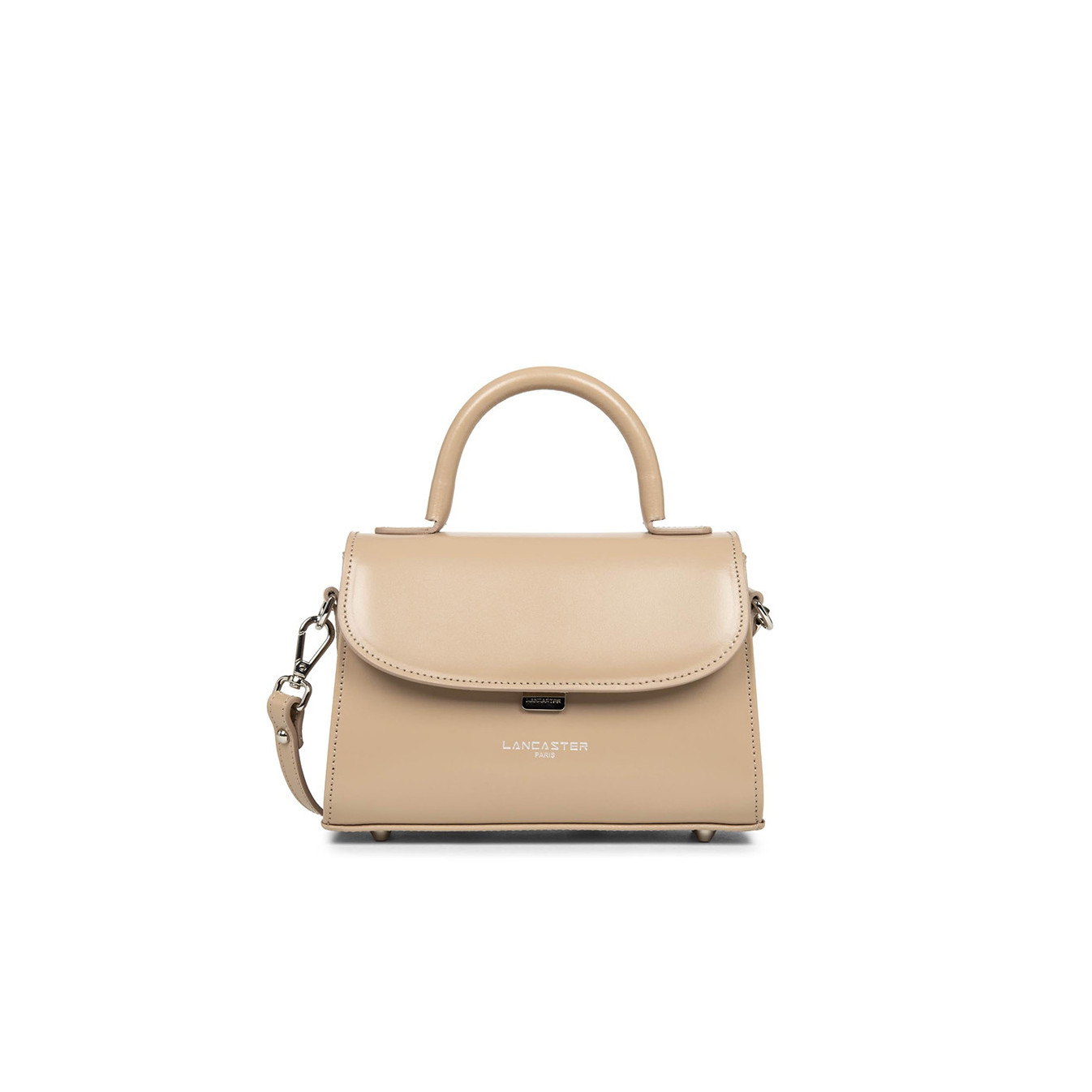 Lancaster Suave Even Mini Sac à Main Cuir 433-16 Nude