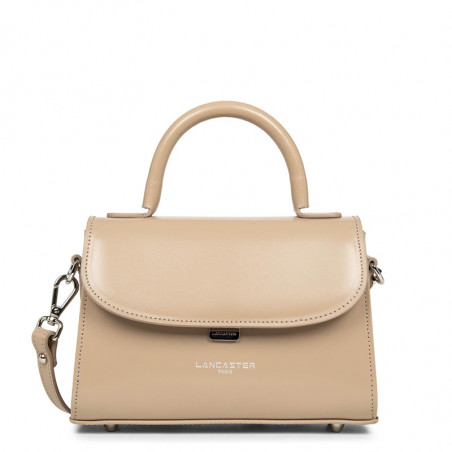 Lancaster Suave Even Mini Handbag Leather 433-16 Nude