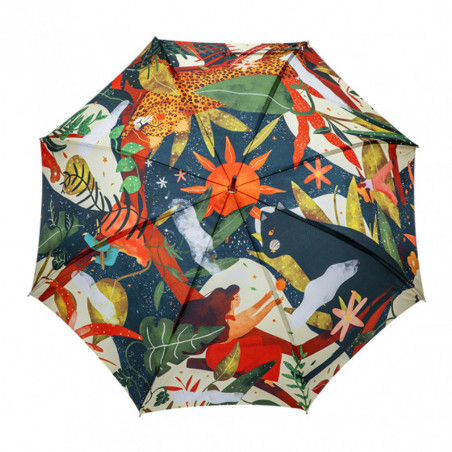 Piganiol La Jeanette Long Women's Umbrella Manual Stick
