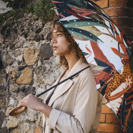 Piganiol La Jeanette Long Women's Umbrella Manual Stick