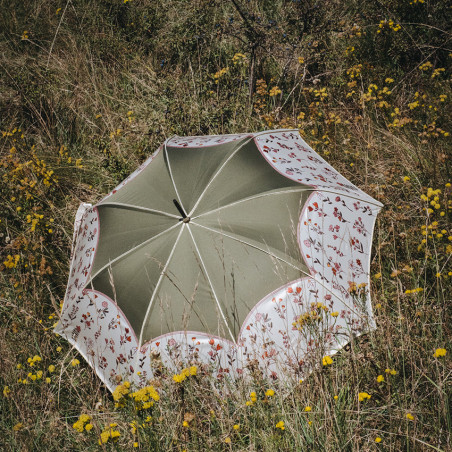 Piganiol Straight Umbrella Poetry Bohemian Neon Herbarium