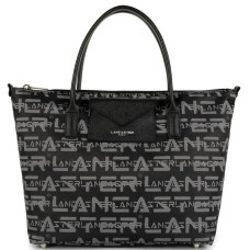 Lancaster Logo Kba Tote Bag 508-60 Black