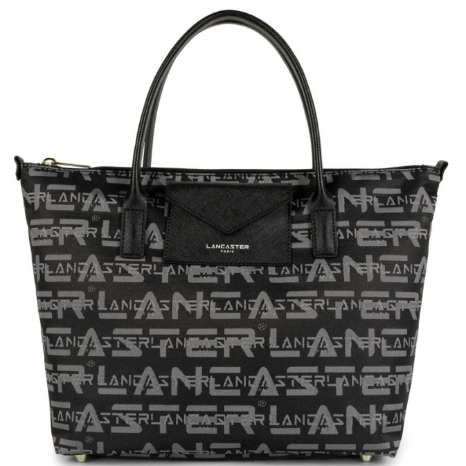 Lancaster Logo Kba Tote Bag 508-60 Black