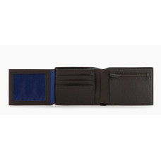 Le Tanneur Charles 2-Flap Wallet Grainy Leather Dusty Coffee