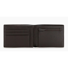 Le Tanneur Charles 2-Flap Wallet Grainy Leather Dusty Coffee