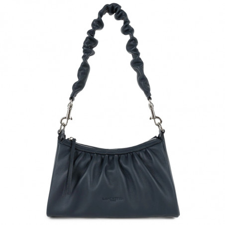 Lancaster Soft Chouchou Sac Baguette 577-13 Bleu foncé