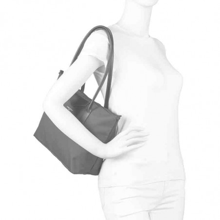 Lancaster Smart Kba Tote Bag Shoulder Bag 516-30 Ecru