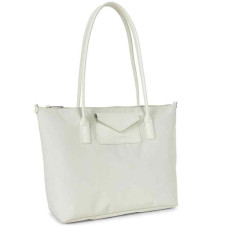 Lancaster Smart Kba Tote Bag Shoulder Bag 516-30 Ecru