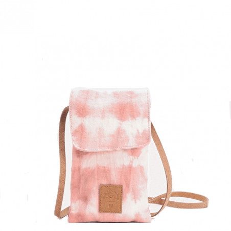 Biba Bermudas Pochette Smartphone Tie-dye Rosa
