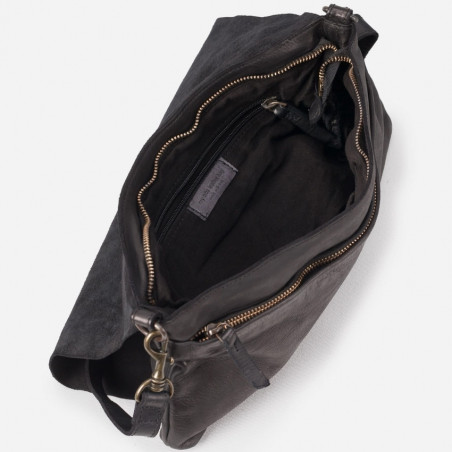 Biba Boston Trolley and Pouch BT5 Negro
