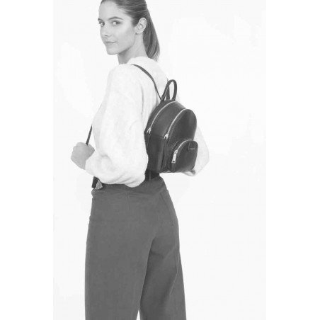 ?LANCASTER PARIS? Dune Leather Mini Backpack lancaster-of-a-mini-leather-  main image 3