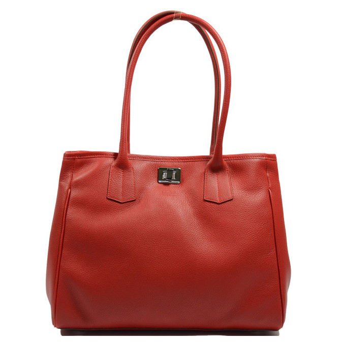 Berthille Elisa Sac Shopping Graine Pomodoro