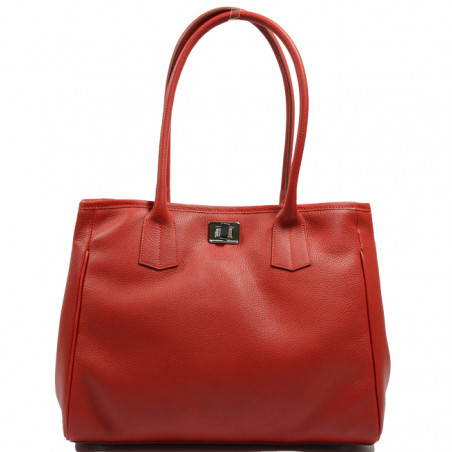 Berthille Elisa Shopping Bag Graine Pomodoro