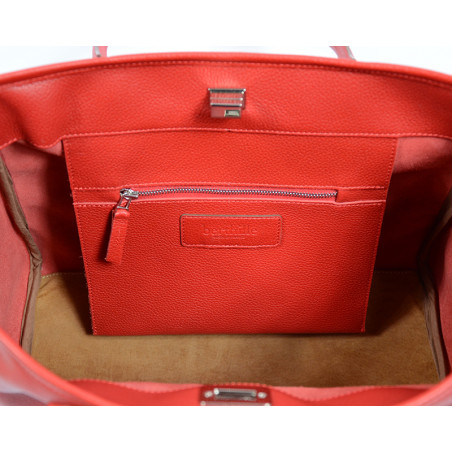 Berthille Elisa Sac Shopping Graine Pomodoro