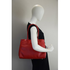 Berthille Elisa Shopping Bag Graine Pomodoro