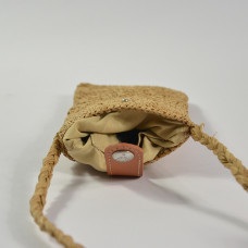 The Crochet Workshop Alloa Raffia Tea Smartphone Pouch
