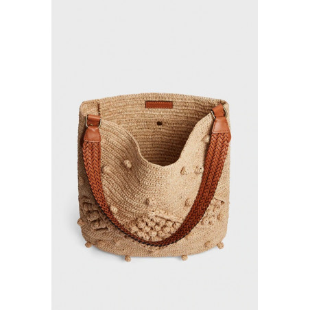 Gérard Darel Josie Tote Bag GD Raffia Rope