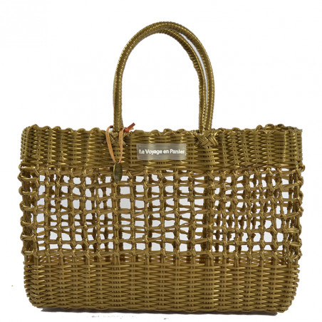 Le Voyage en Panier Scoubijoux Medium Cabas Or