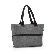 Reisenthel Extensible Shoulder Shopper Twist Silver