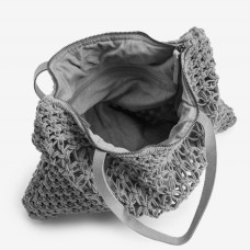 Biba Maldivas Macramé Rosa Shopper Bag