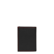 Lancaster Soft Vintage Men's Wallet 120-12 Black Red