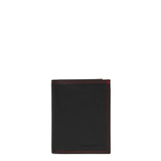 Lancaster Soft Vintage Men's Wallet 120-12 Black Red