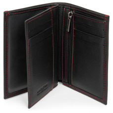 Lancaster Soft Vintage Men's Wallet 120-12 Black Red