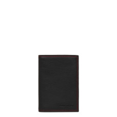 Lancaster Soft Vintage Men's Wallet 120-13 Black Red