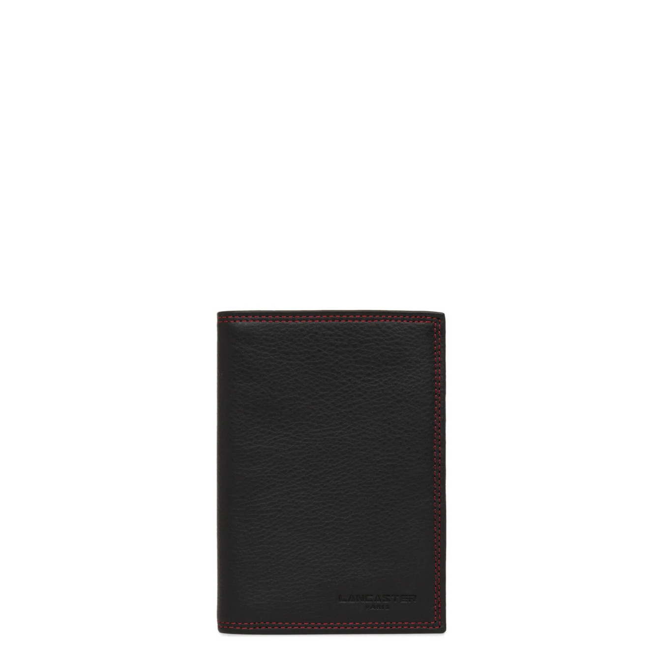 Lancaster Soft Vintage Men's Wallet 120-13 Black Red