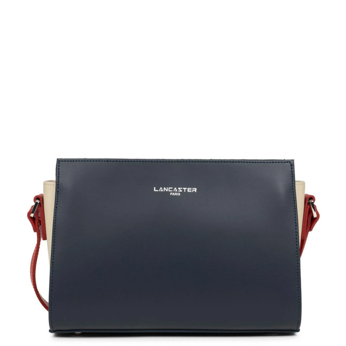 Lancaster Constance Crossbody 437-02 Navy Nude Light Red