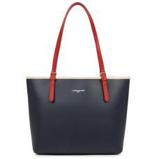 Lancaster Constance Shopping 437-07 Navy Nude Light Red
