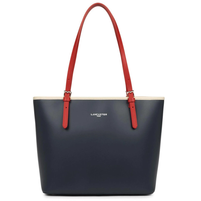 Lancaster Constance Shopping 437-07 Navy Nude Light Red