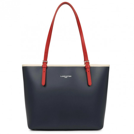 Lancaster Constance Shopping 437-07 Dark Blue Nude Light Red