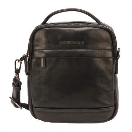 Arthur & Aston Pablo Crossbody Bag for Men 1589-39 Black
