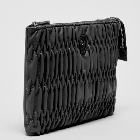 LIU.JO Pouch with Shoulder Strap Quilted E0449 Black