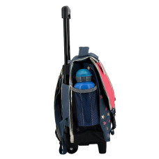 Pol Fox Reversible Trolley School Bag 38cm Wonder Fox Glitter