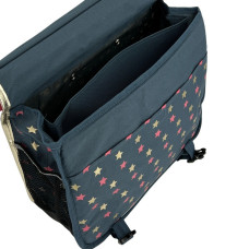 Pol Fox Reversible Trolley School Bag 38cm Wonder Fox Glitter
