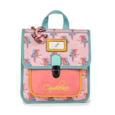 Caméléon Rétro Sac A Dos 30cm Pink Parrot