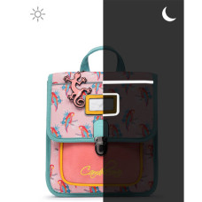 Caméléon Rétro Sac A Dos 30cm Pink Parrot 3