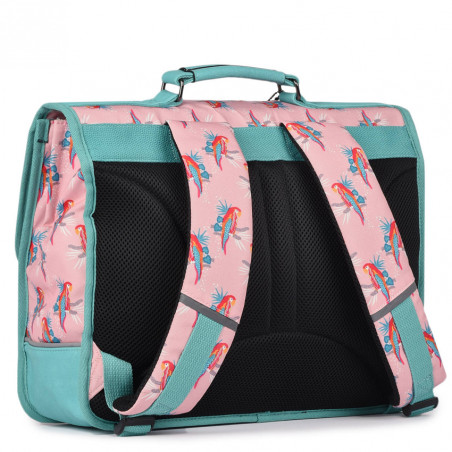 Caméléon Retro Backpack 32cm Pink Parrot