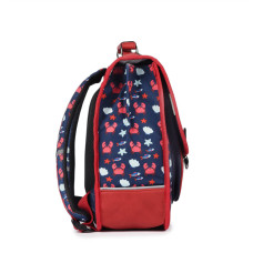 Caméléon Retro School Bag 35cm Navy Crab
