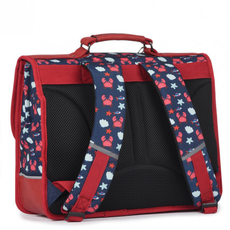 Camaleon Retro 38cm Navy Crab Backpack
