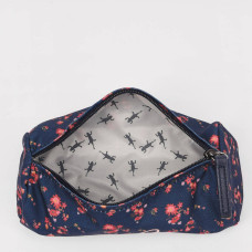 Chameleon Simple Vintage Fantasy Navy Blossom Pencil Case
