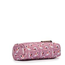 Chameleon Simple Vintage Fantasy Pink Girl Pencil Case